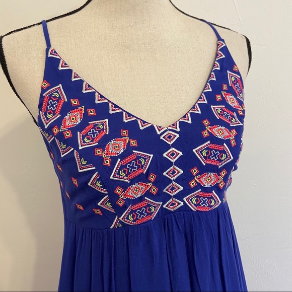 My Michele Blue Sundress size S - Picture 2 of 8